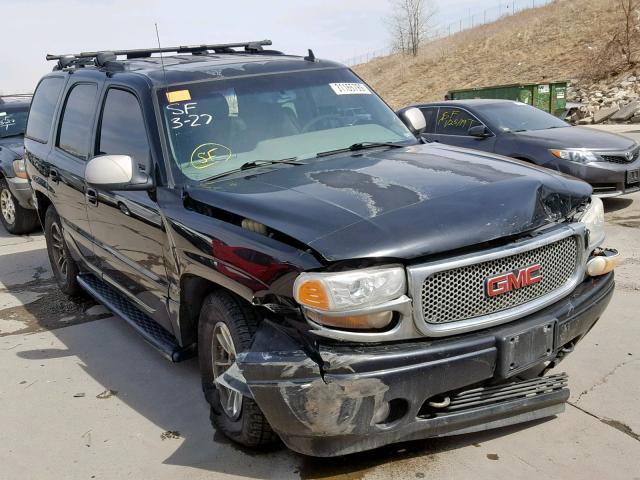 1GKEK63U46J152789 - 2006 GMC YUKON DENA BLACK photo 1