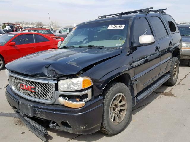 1GKEK63U46J152789 - 2006 GMC YUKON DENA BLACK photo 2