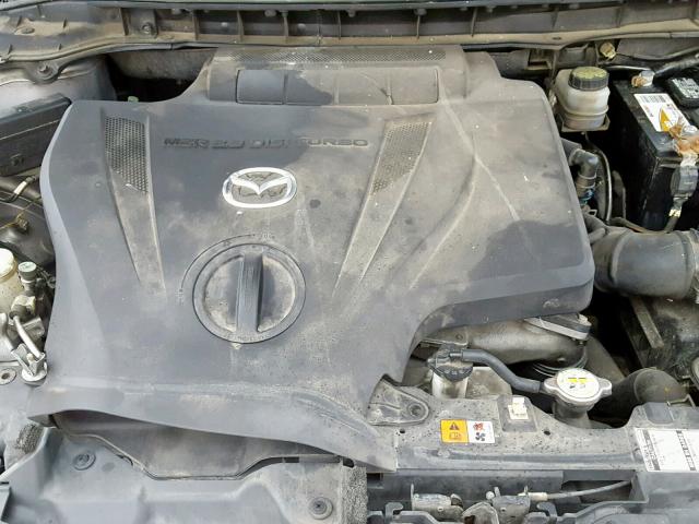 JM3ER29L180189801 - 2008 MAZDA CX-7 SILVER photo 7