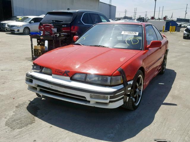 JH4DA9461LS037292 - 1990 ACURA INTEGRA GS RED photo 2