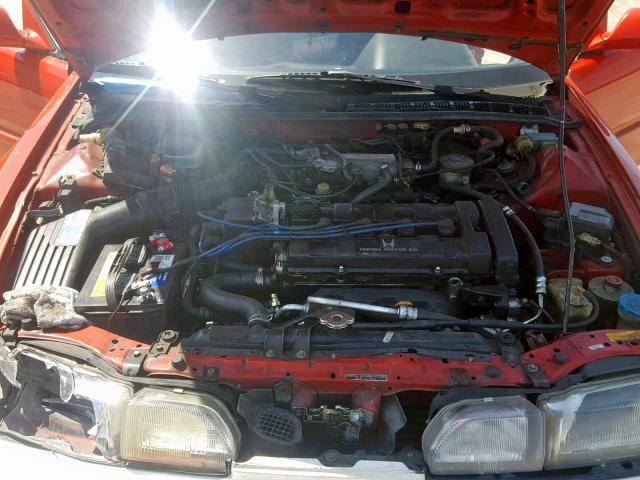 JH4DA9461LS037292 - 1990 ACURA INTEGRA GS RED photo 7