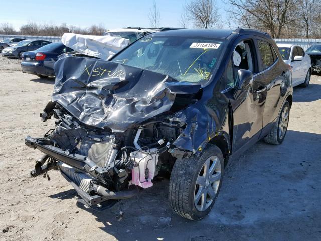 KL4CJDSB8EB724539 - 2014 BUICK ENCORE PRE BLACK photo 2