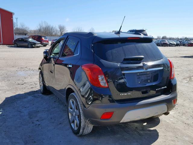 KL4CJDSB8EB724539 - 2014 BUICK ENCORE PRE BLACK photo 3