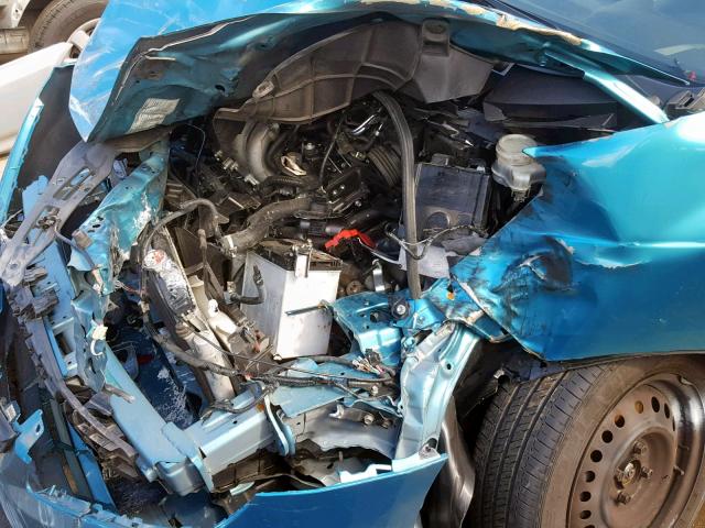 JHMGE8H32CC015193 - 2012 HONDA FIT TEAL photo 9