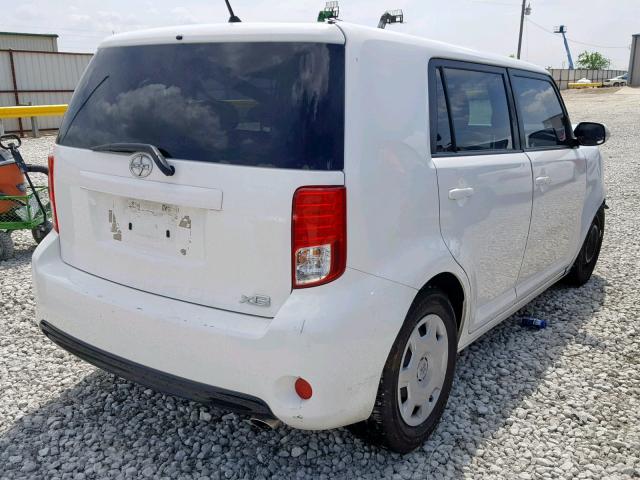 JTLZE4FE9EJ053630 - 2014 TOYOTA SCION XB 白色 照片 4
