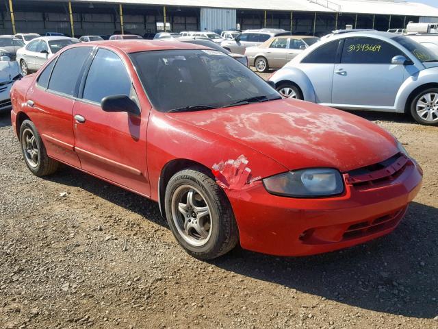 1G1JF52F047171239 - 2004 CHEVROLET CAVALIER L RED photo 1