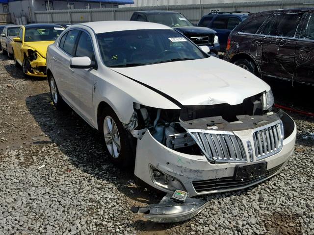 1LNHL9DR8AG601135 - 2010 LINCOLN MKS WHITE photo 1