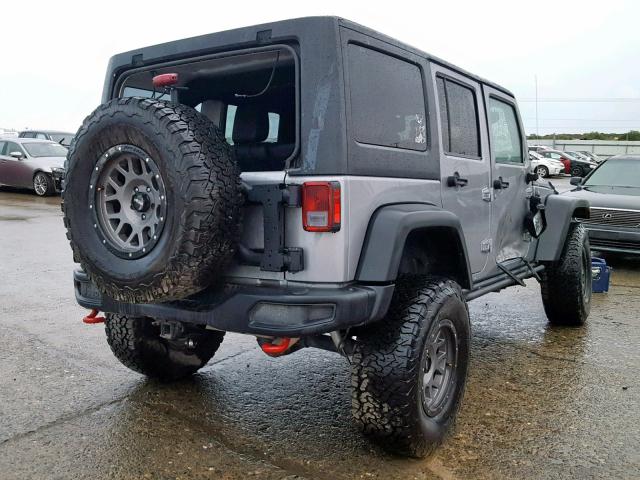 1C4BJWFG4GL347482 - 2016 JEEP WRANGLER U SILVER photo 4