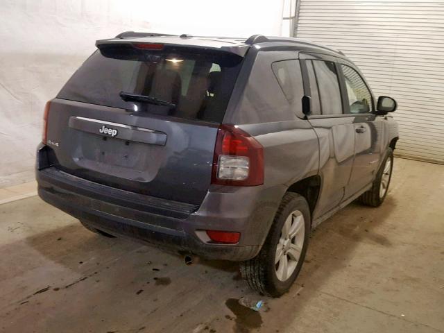 1C4NJDBB9HD105925 - 2017 JEEP COMPASS SP GRAY photo 4