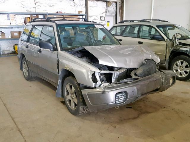 JF1SF6550YH730475 - 2000 SUBARU FORESTER S SILVER photo 1