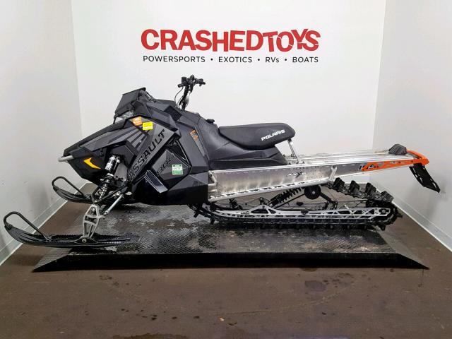 SN1EFT8P8HC702047 - 2017 POLARIS SNOWMOBILE BLACK photo 3