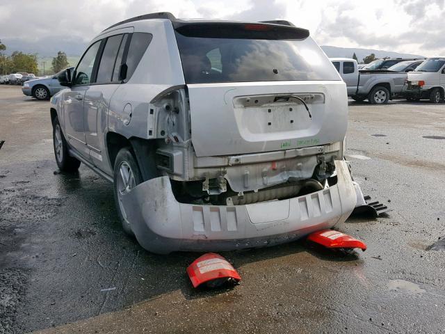 1J4NT4FB8AD541122 - 2010 JEEP COMPASS SP 银色 照片 3