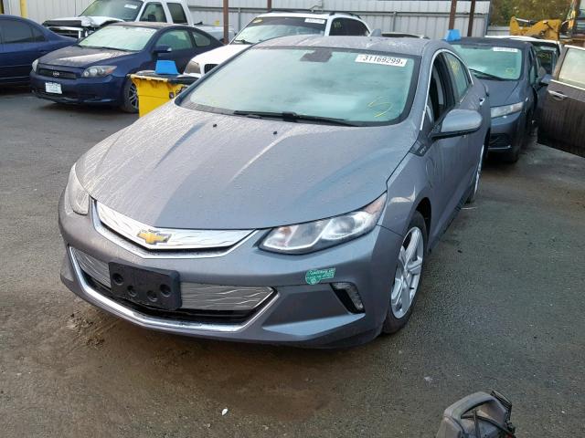 1G1RC6S52JU112604 - 2018 CHEVROLET VOLT LT GRAY photo 2