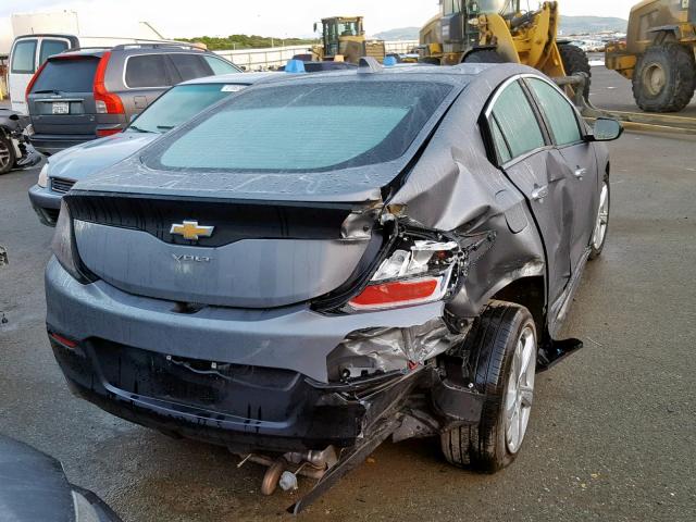 1G1RC6S52JU112604 - 2018 CHEVROLET VOLT LT GRAY photo 4