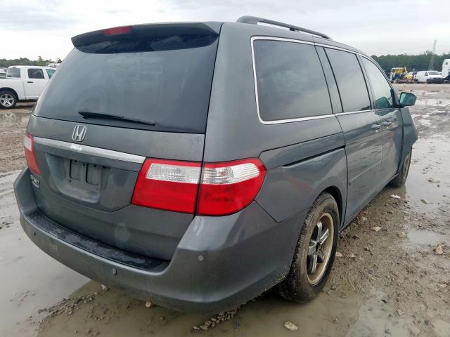 5FNRL38857B003398 - 2007 HONDA ODYSSEY TOURING  photo 4