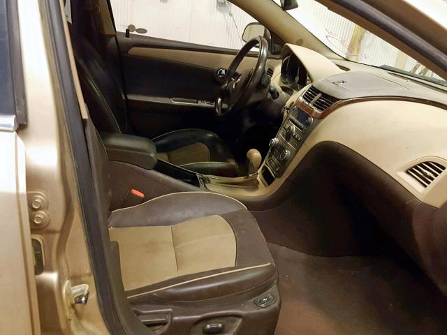 1G1ZK577984221871 - 2008 CHEVROLET MALIBU LTZ ოქროსფერი ფოტო 5