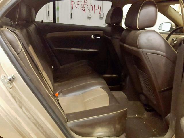 1G1ZK577984221871 - 2008 CHEVROLET MALIBU LTZ ოქროსფერი ფოტო 6