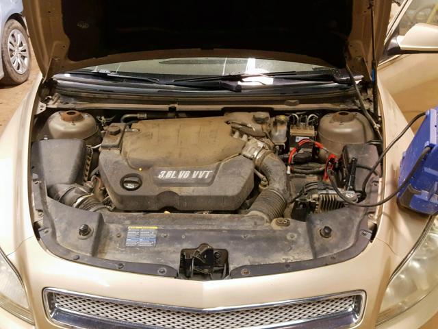 1G1ZK577984221871 - 2008 CHEVROLET MALIBU LTZ ოქროსფერი ფოტო 7