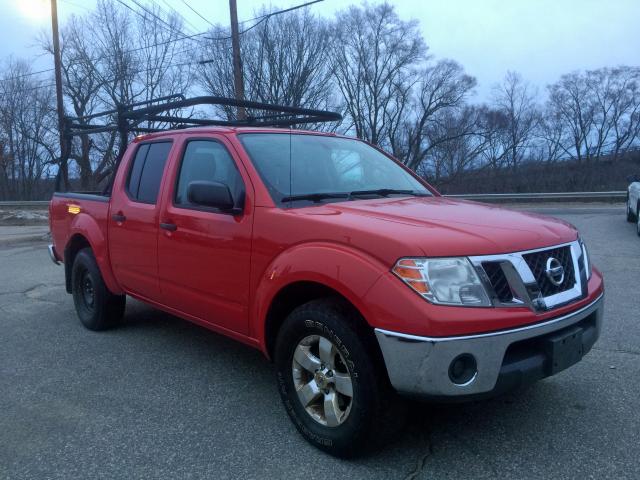 1N6AD0EV5BC450335 - 2011 NISSAN FRONTIER S RED photo 1
