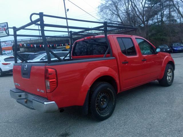 1N6AD0EV5BC450335 - 2011 NISSAN FRONTIER S RED photo 3