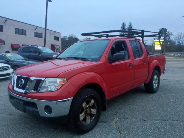 1N6AD0EV5BC450335 - 2011 NISSAN FRONTIER S RED photo 9