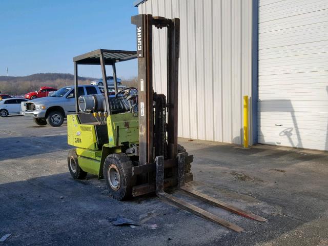 GPX23009557595K0F - 1990 CLARK FORKLIFT GPX 20 YELLOW photo 1