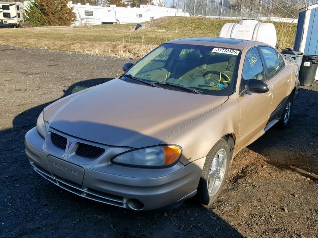 1G2NF52E54M524905 - 2004 PONTIAC GRAND AM S BEIGE photo 2