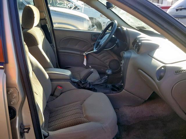 1G2NF52E54M524905 - 2004 PONTIAC GRAND AM S BEIGE photo 5