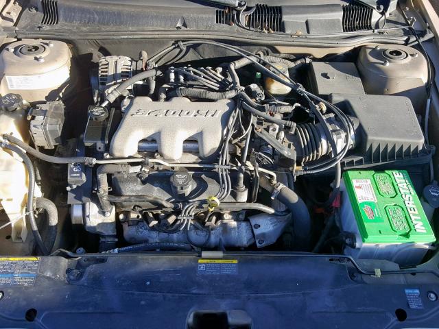 1G2NF52E54M524905 - 2004 PONTIAC GRAND AM S BEIGE photo 7