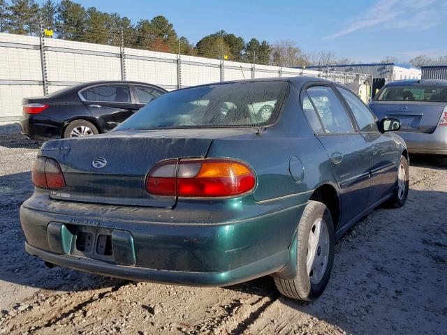 1G1NE52J616225945 - 2001 CHEVROLET MALIBU LS GREEN photo 4