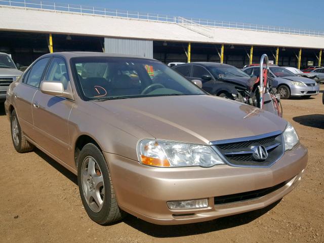 19UUA56672A021014 - 2002 ACURA 3.2TL GOLD photo 1