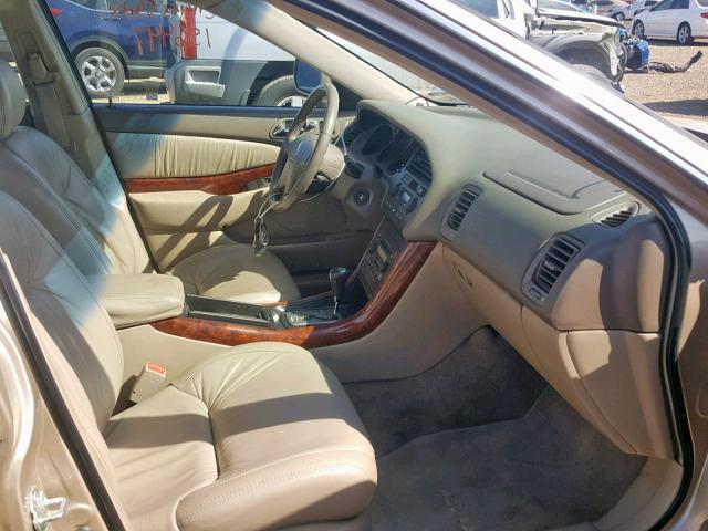 19UUA56672A021014 - 2002 ACURA 3.2TL GOLD photo 5