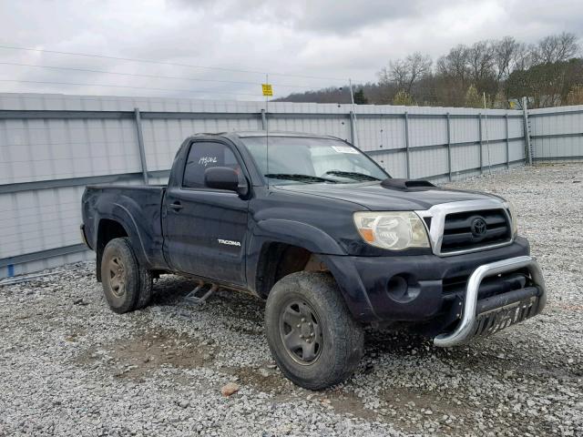 5TEPX42N27Z419150 - 2007 TOYOTA TACOMA BLACK photo 1