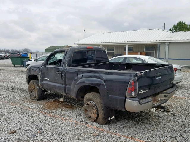 5TEPX42N27Z419150 - 2007 TOYOTA TACOMA BLACK photo 3