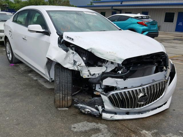 1G4GB5G31GF145346 - 2016 BUICK LACROSSE WHITE photo 1