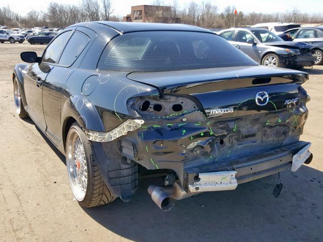 JM1FE173760207074 - 2006 MAZDA RX8 BLACK photo 3