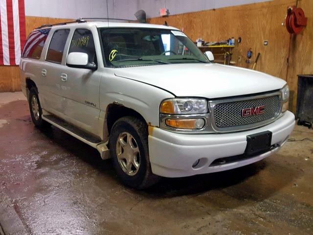 1GKFK66U06J101807 - 2006 GMC YUKON XL D WHITE photo 1