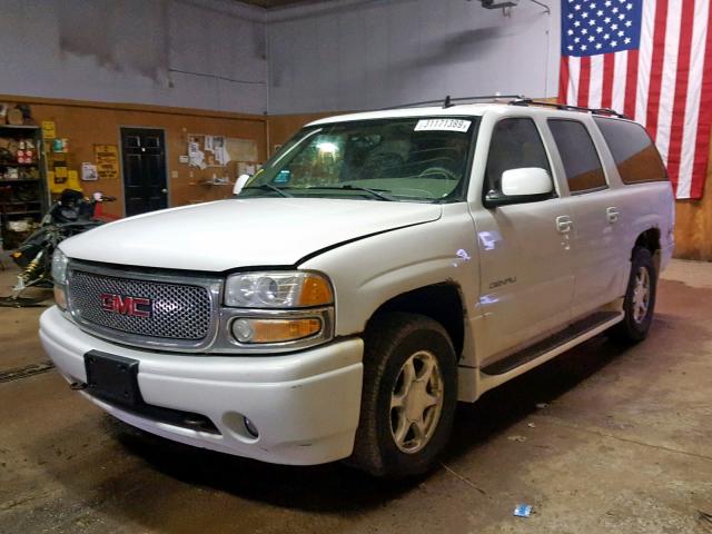 1GKFK66U06J101807 - 2006 GMC YUKON XL D WHITE photo 2