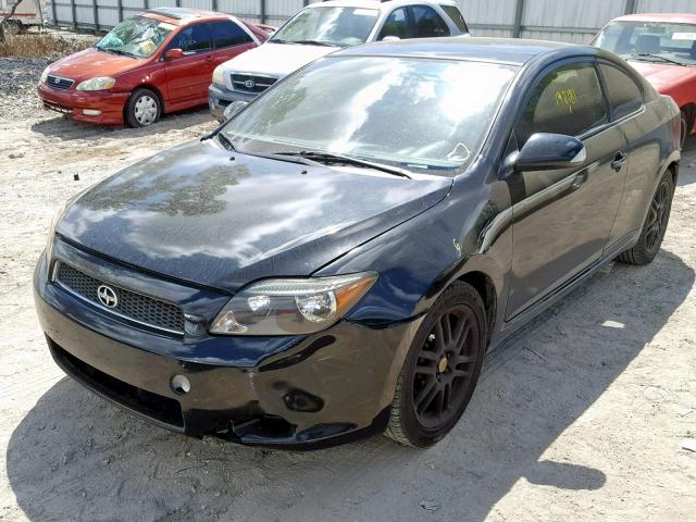 JTKDE177070169546 - 2007 TOYOTA SCION TC BLACK photo 2