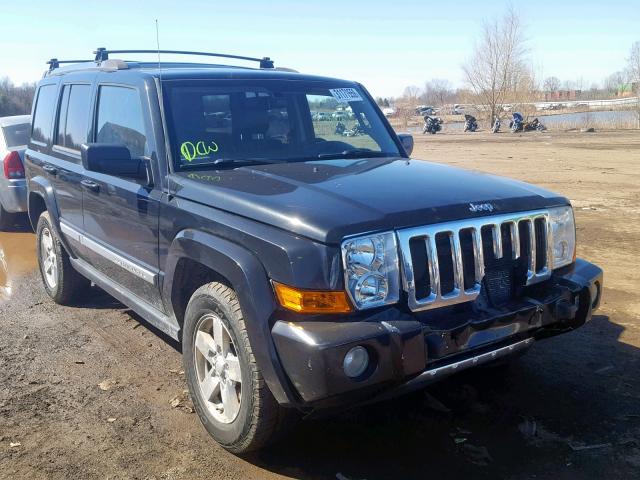 1J8HG58218C244258 - 2008 JEEP COMMANDER BLACK photo 1