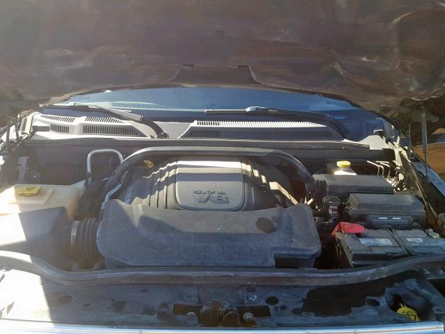 1J8HG58218C244258 - 2008 JEEP COMMANDER BLACK photo 7