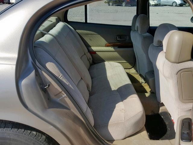 1G4HP54K114201158 - 2001 BUICK LESABRE CU GOLD photo 6