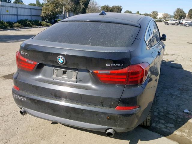 WBA5M2C59ED085768 - 2014 BMW 535 IGT BLACK photo 4