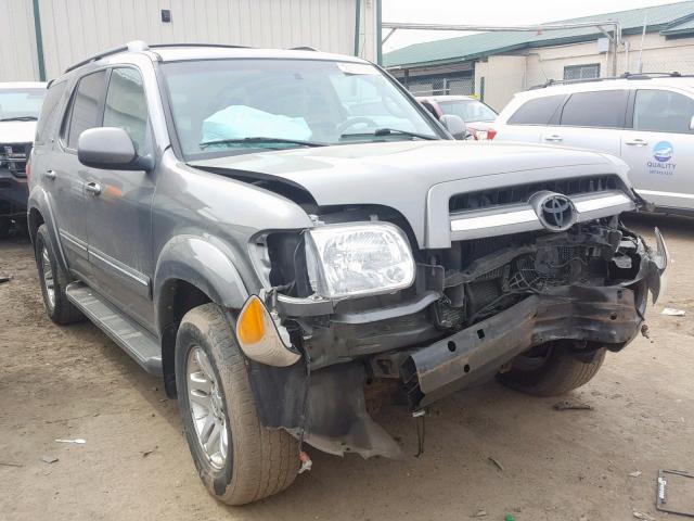 5TDBT48A75S254667 - 2005 TOYOTA SEQUOIA LI GRAY photo 1