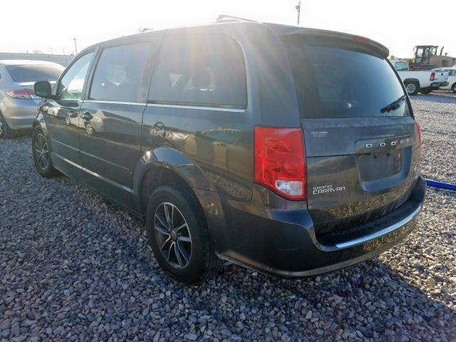 2C4RDGCG2HR773213 - 2017 DODGE GRAND CARAVAN SXT  photo 3