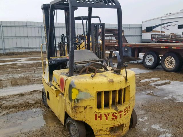 A187V05865H - 1998 HYST FORK LIFT YELLOW photo 3
