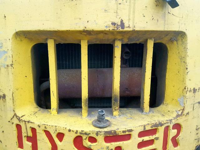 A187V05865H - 1998 HYST FORK LIFT YELLOW photo 7