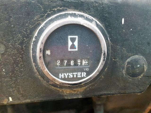 A187V05865H - 1998 HYST FORK LIFT YELLOW photo 8