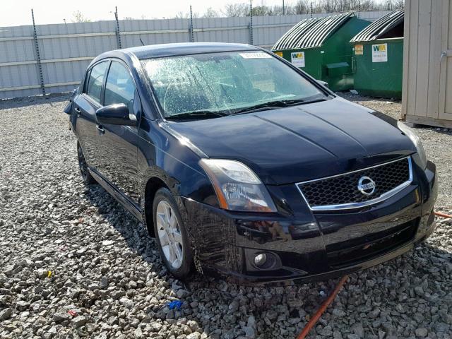 3N1AB6AP5CL609950 - 2012 NISSAN SENTRA 2.0 BLACK photo 1