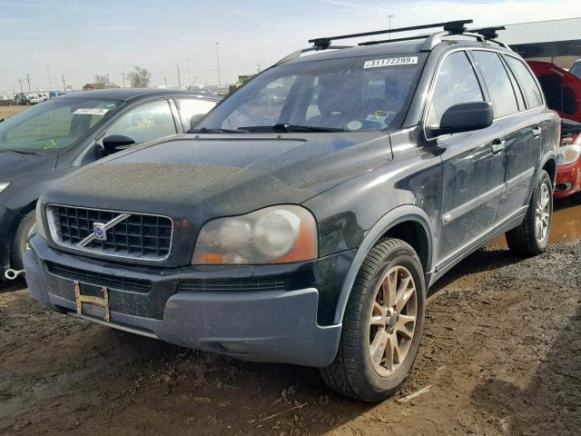 YV1CZ91H631018880 - 2003 VOLVO XC90 T6 BLACK photo 2